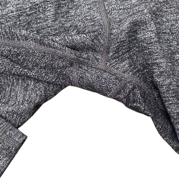 Lululemon Women’s Cropped Capri Leggings Size 8 Dark Heathered Gray Activewear - Picture 5 of 7